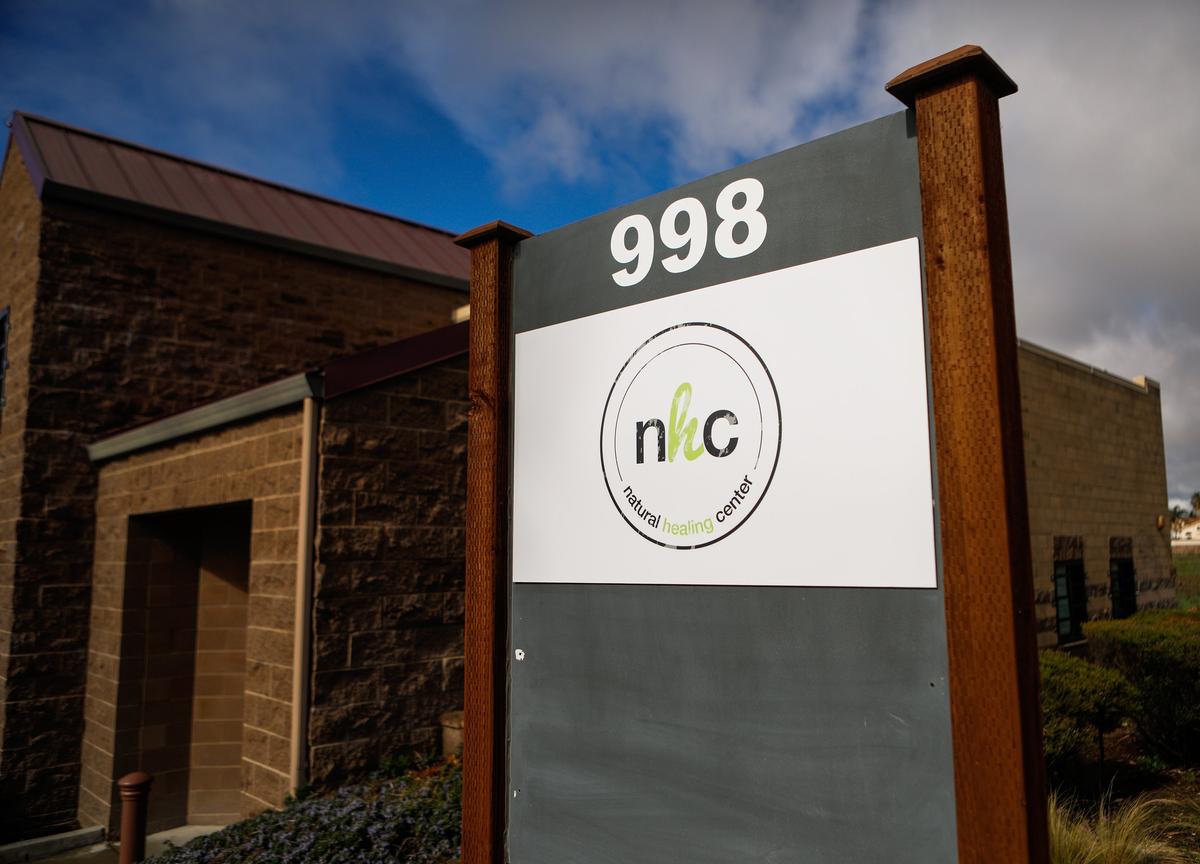 Helios Dayspring opened his first SLO County Natural Healing Center cannabis dispensary in Grover Beach in 2019. Dayspring has been charged with bribing late supervisor Adam Hill and faces up to 13 years in prison.