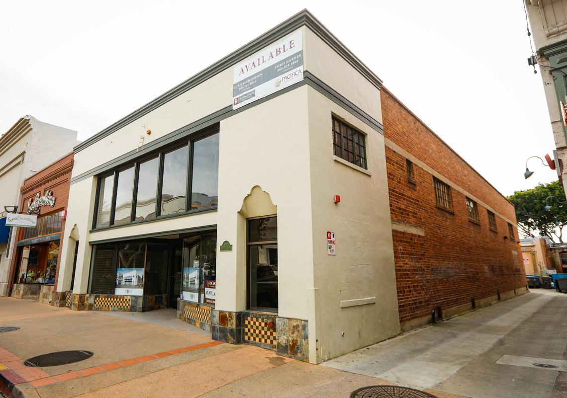 A number of downtown San Luis Obispo business spaces are vacant including this space that used to be occupied by Forden’s.