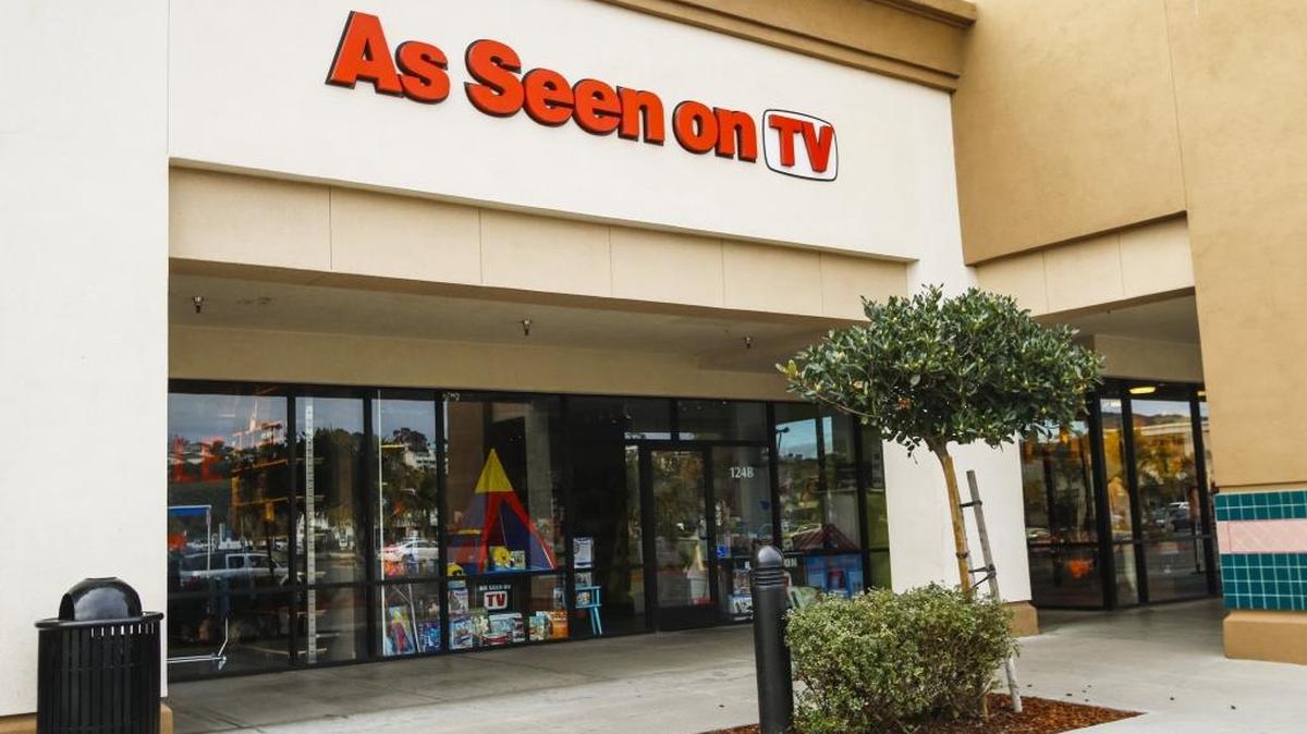 The As Seen on TV store at the Pismo Beach Premium Outlets.