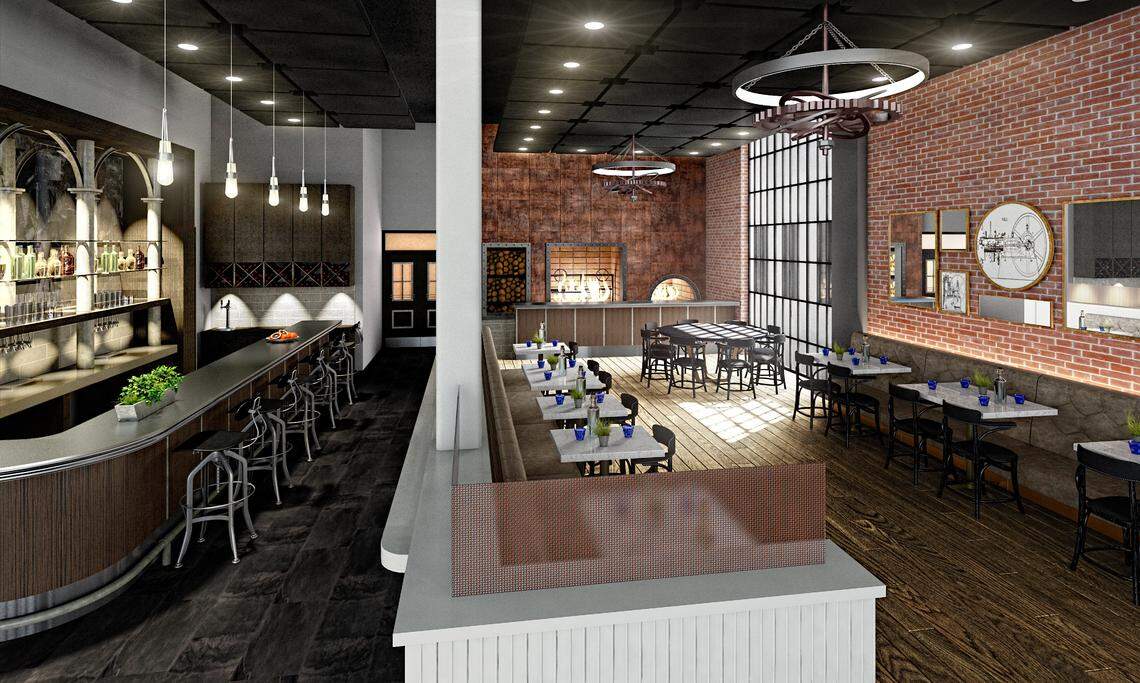 A rendering of the incoming Hotel Cerro in SLO. This image shows the new hotel’s 2,400-square-foot restaurant.