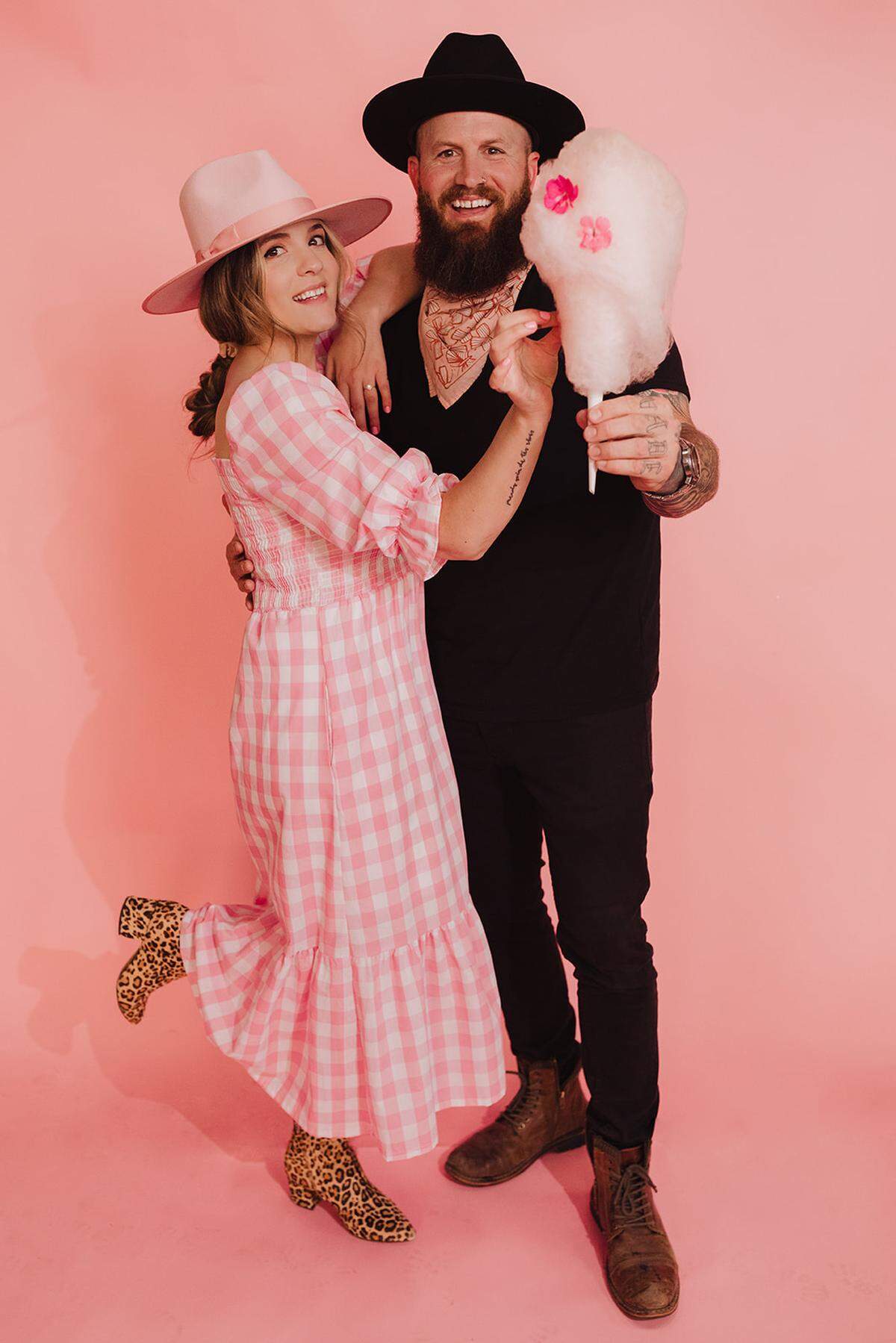 San Luis Obispo business owners Joshua James and Savannah Starr have partnered in Haute Sugar Co., a mobile concessions business offering cotton candy, beer and wine, classic sodas and more using food trucks.