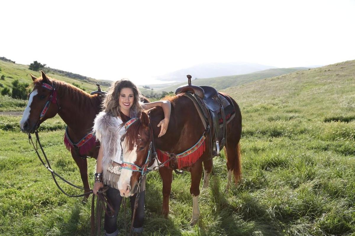 Rodeo Quincy products include apparel for horses and humans.