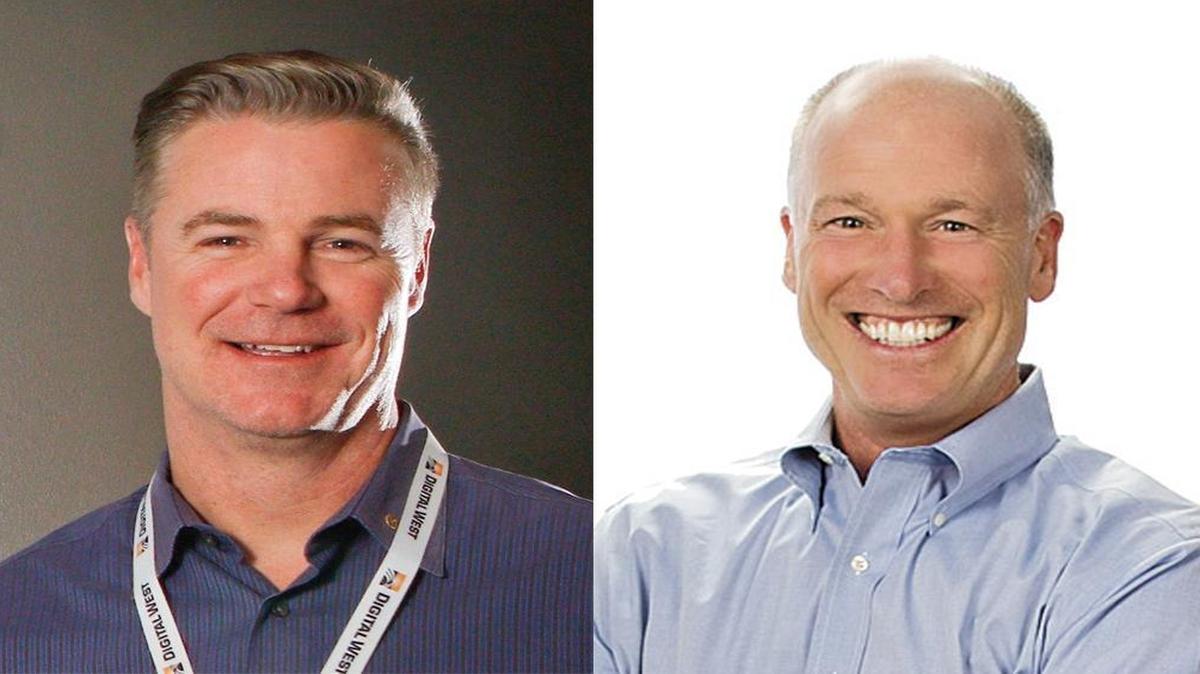 Tim Williams, left, and Jeff Buckingham.