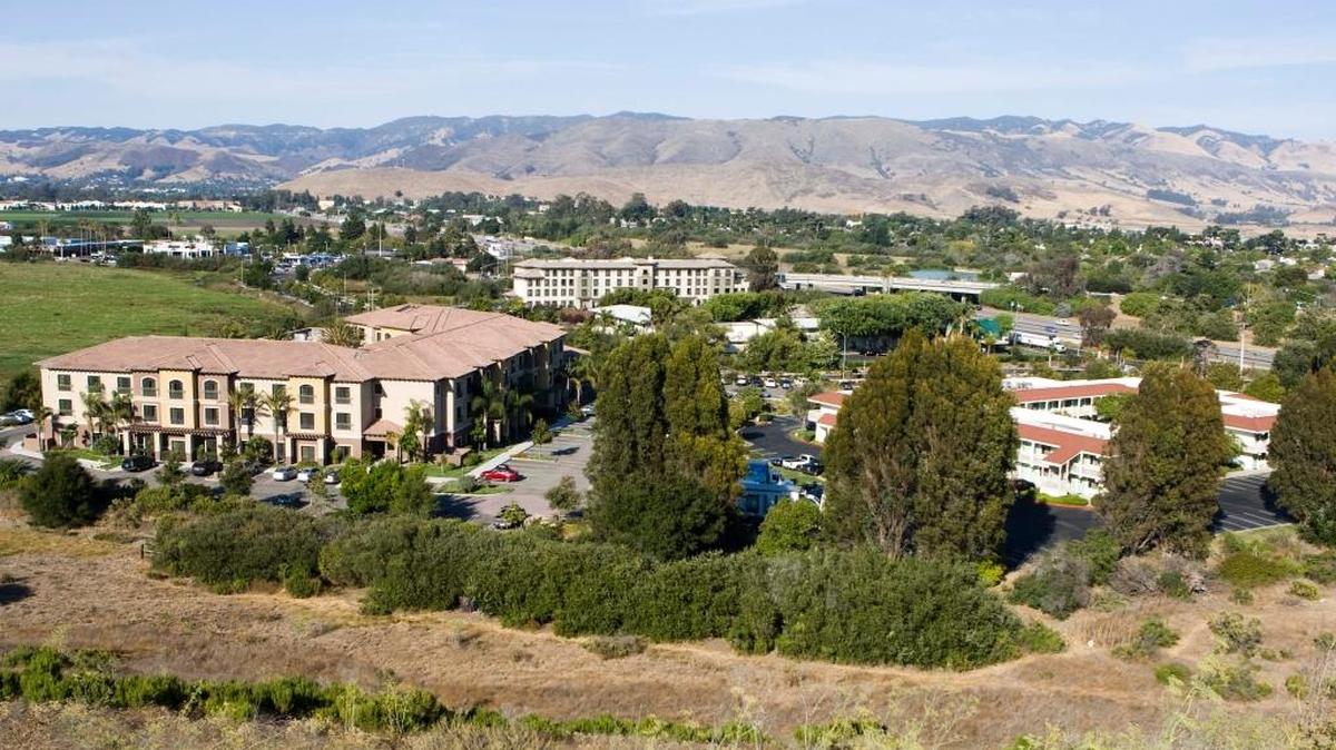 Hotels off Los Osos Valley Road in San Luis Obispo.