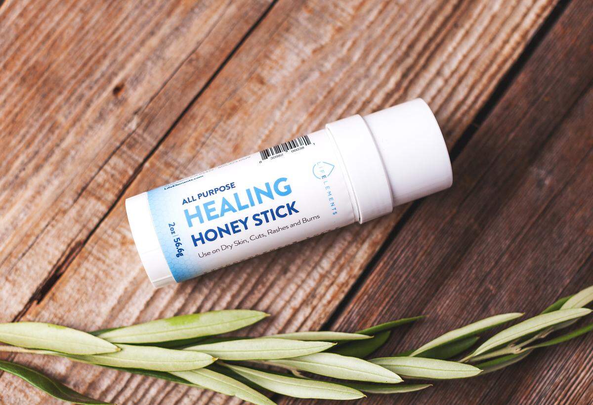 The Healing Honey Stick is one of the top sellers produced by Life Elements in Atascadero.