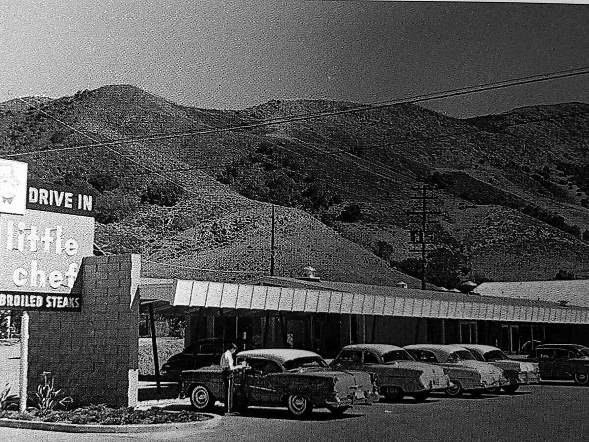 The Little Chef restaurant in SLO used to be a drive-in in the 1950s. Now it’s where Gino’s Pizza is offering carhop waiting amid the pandemic.