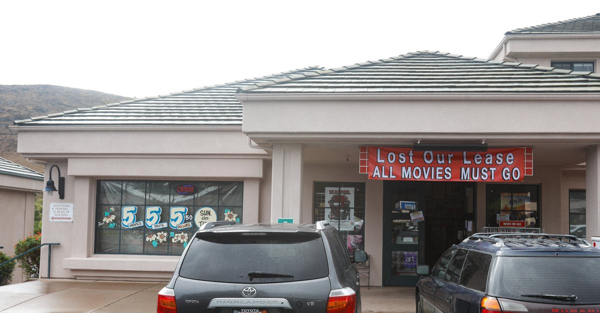 Crossroads Video, the last video store in San Luis Obispo, is closing after losing its lease.