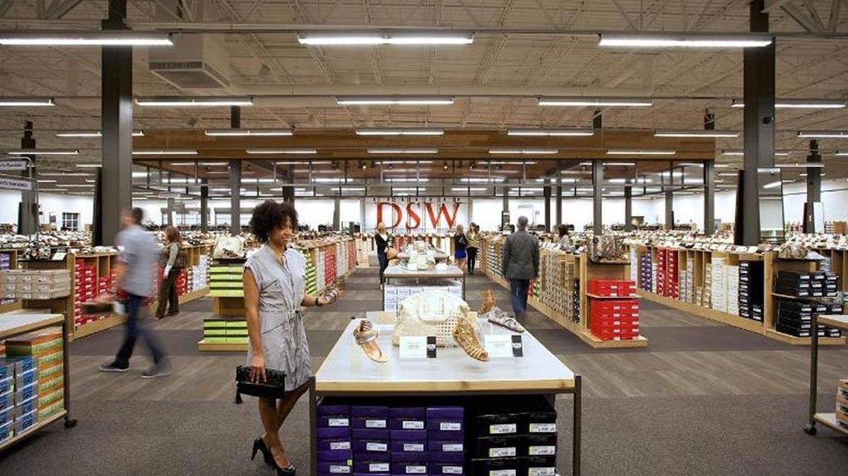 DSW — Designer Shoe Warehouse — typically open stores in the 20,000-square-foot range. The SLO location will be larger than that, at nearly 24,000 square feet.