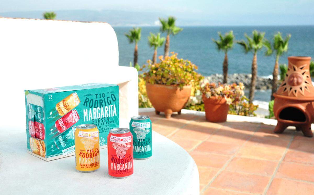 Tio Rodrigo has launched a new line of margarita-inspired hard selzers featuring tropical flavors such as pineapple ginger and watermelon mint.