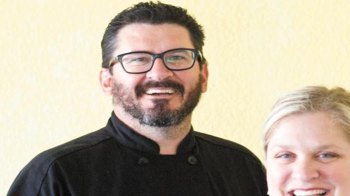 Russell and Heather Thomas of Two Cooks Catering.