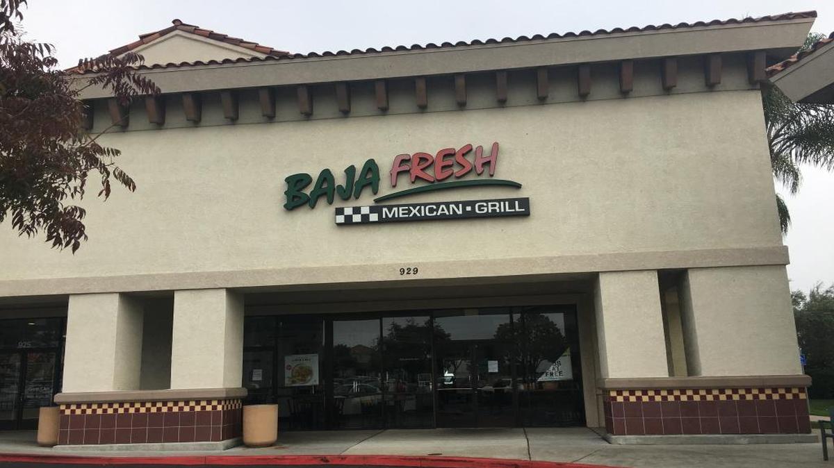 Baja Fresh Mexican Grill in Arroyo Grande has closed.