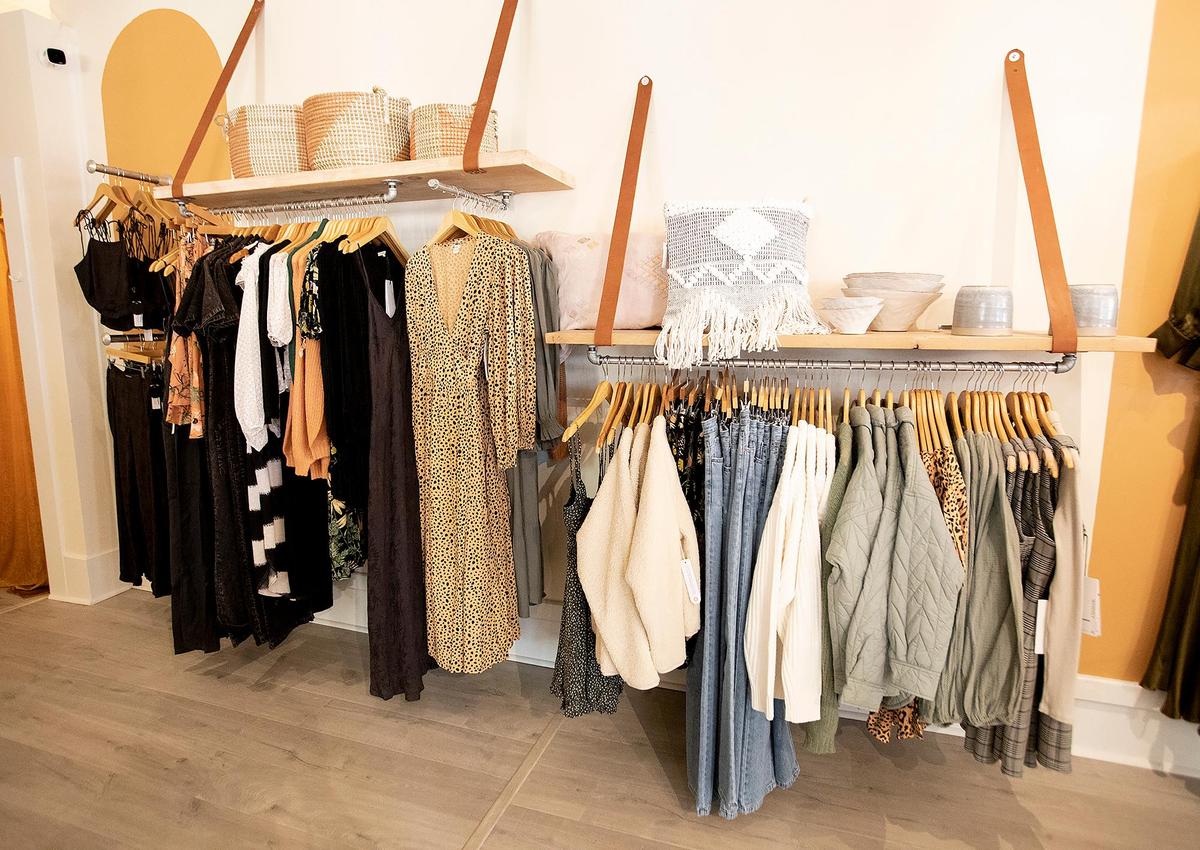 Blue Harvest Apparel has opened at 799 Higuera St. in downtown San Luis Obispo, where Fanny Wrapper’s used to be located before it moved to 856 Higuera.