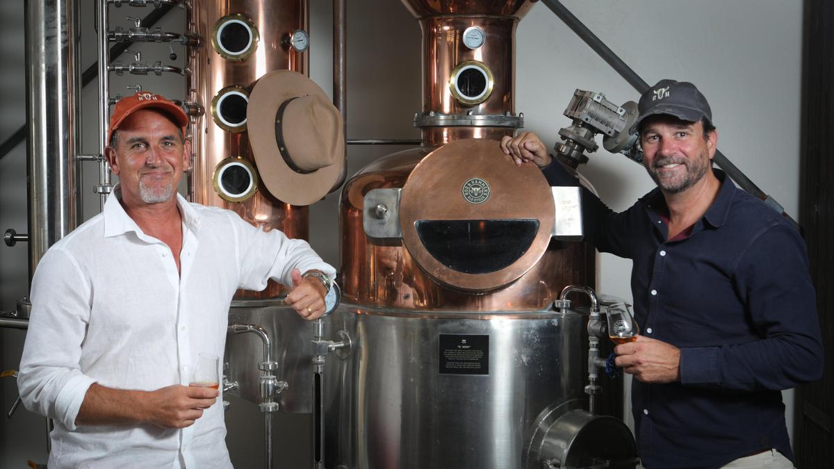 A new distillery Rod & Hammer’s SLO Stills, a title coined from the nicknames ascribed to Rodney Cegelski, left and Hamish Marshall. It will offer bourbon, rye and other spirits.