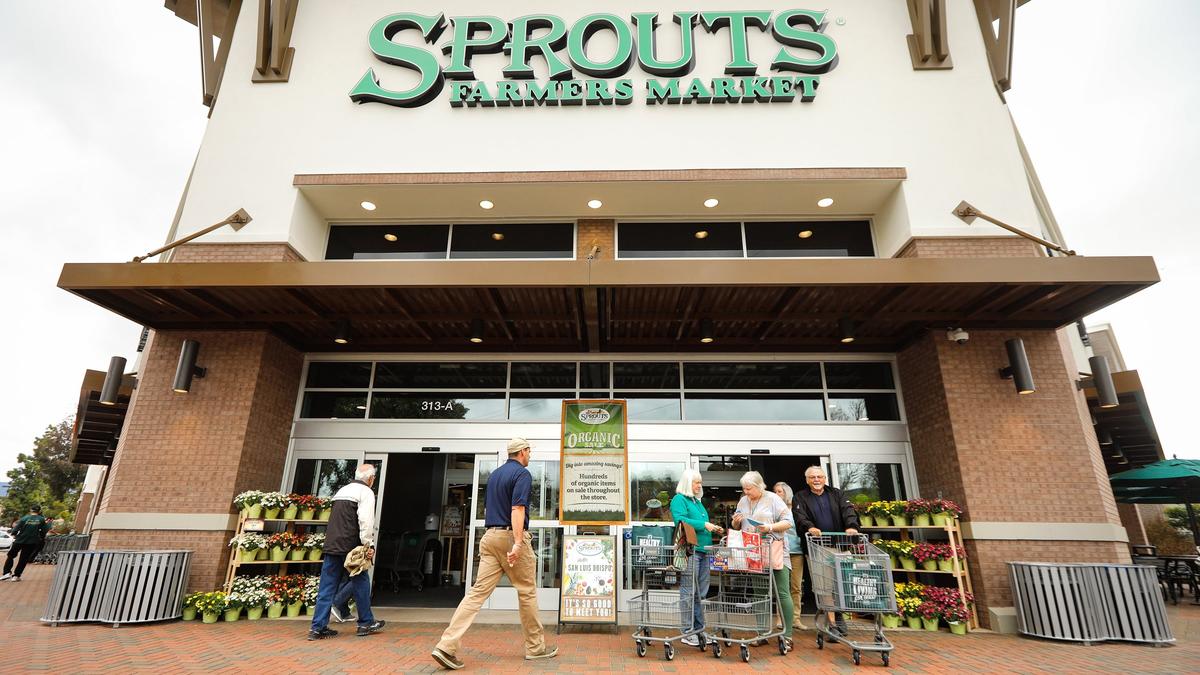 The new Sprouts Farmers Market store opened in San Luis Obispo on Wednesday.