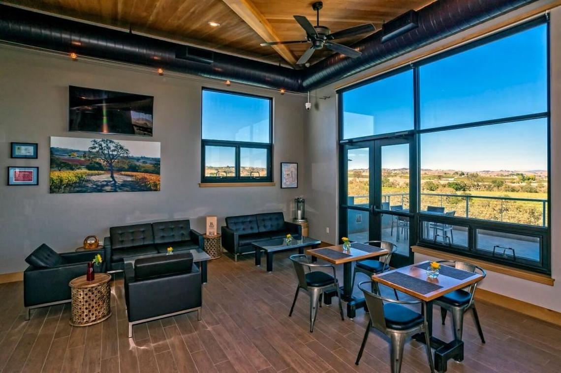 The 83-acre Burbank Ranch Vineyard & Winery in Templeton will be sold at auction June 17.