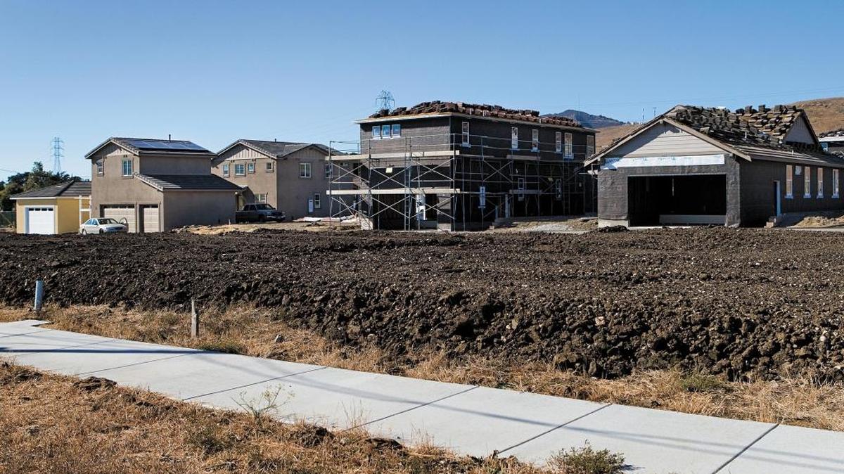 Serra Meadows development off of Prado Road in San Luis Obispo is one of many new residential projects appearing around San Luis Obispo County.