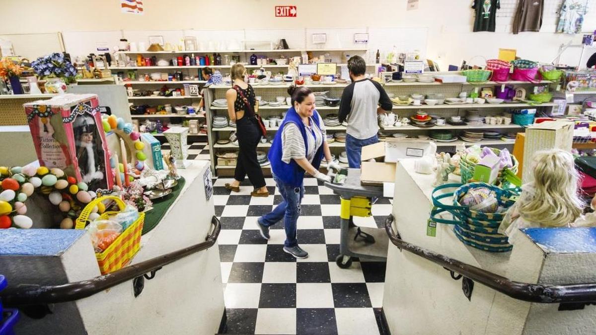 The San Luis Obispo Goodwill thrift store.