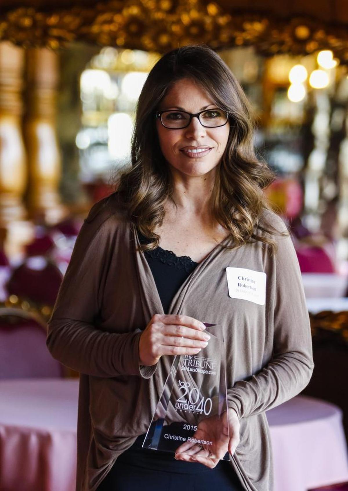 Christine Robertson, executive director of the San Luis Coastal Education Foundation.