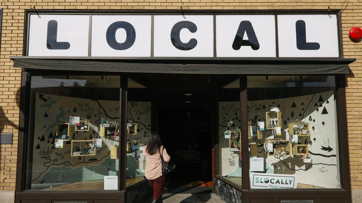 The SLOcally Made store, seen here in a 2017 photo, is returning to downtown San Luis Obispo for the second consecutive year. The shop is a collective of 20 local women artisans selling their wares.