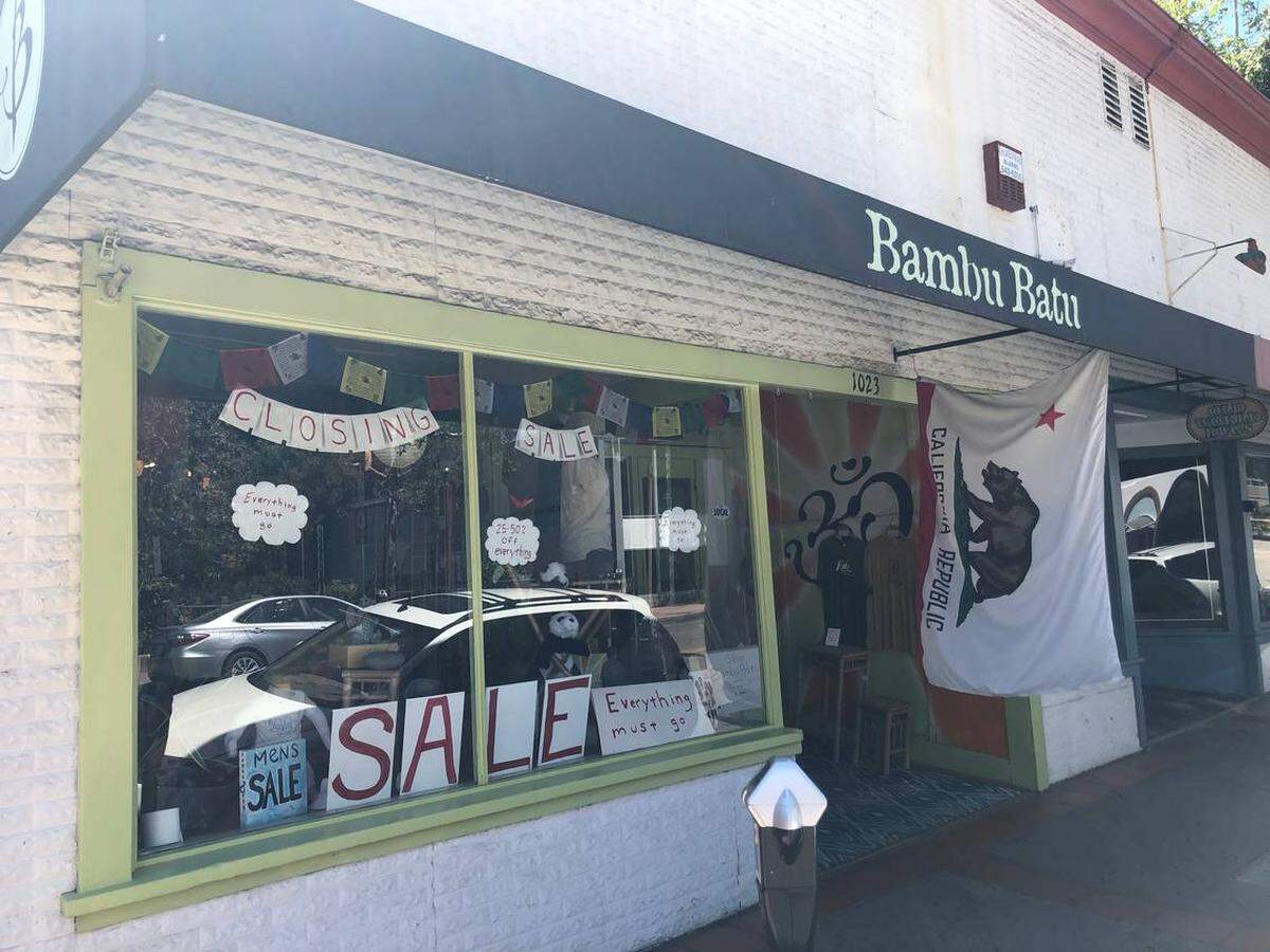 Bambu Batu in downtown San Luis Obispo closed at the end of May 2020