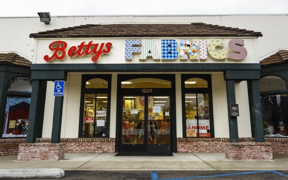 The Santa Maria location of Betty’s Fabrics will close sometime in January, owner Betty Pilkington said.