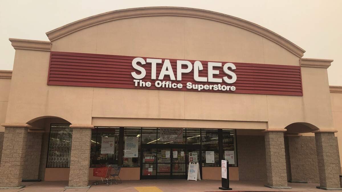 Paso Robles CA Staples office supply store closes on Niblick | San Luis ...