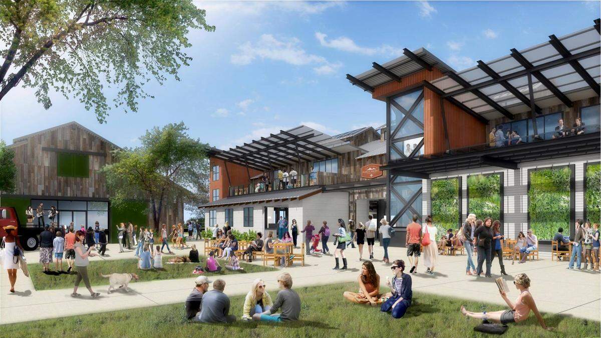 San Luis Obispo Public Market at Bonetti Ranch on Higuera Street is expected to open in 2019.