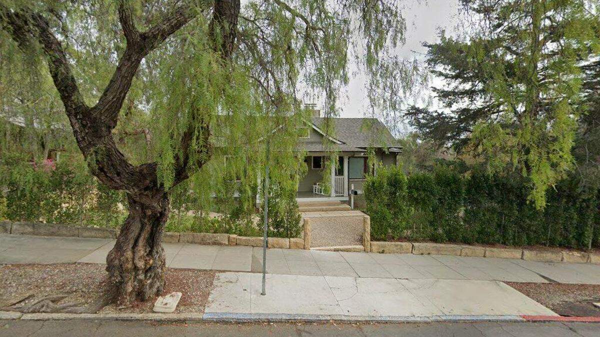House on 500 block of East Valerio Street