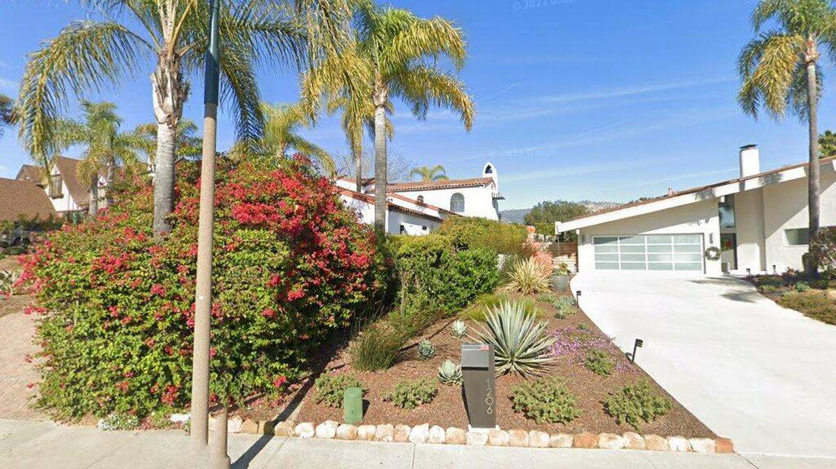 House on 1200 block of Bel Air Drive