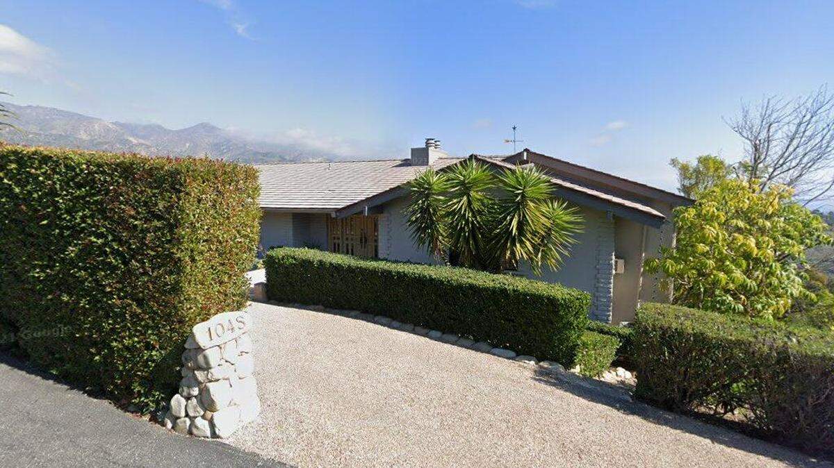 House on 1000 block of Las Alturas Road