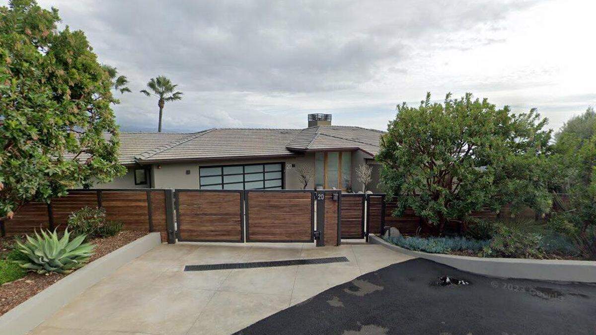 House on first block of Camino Verde