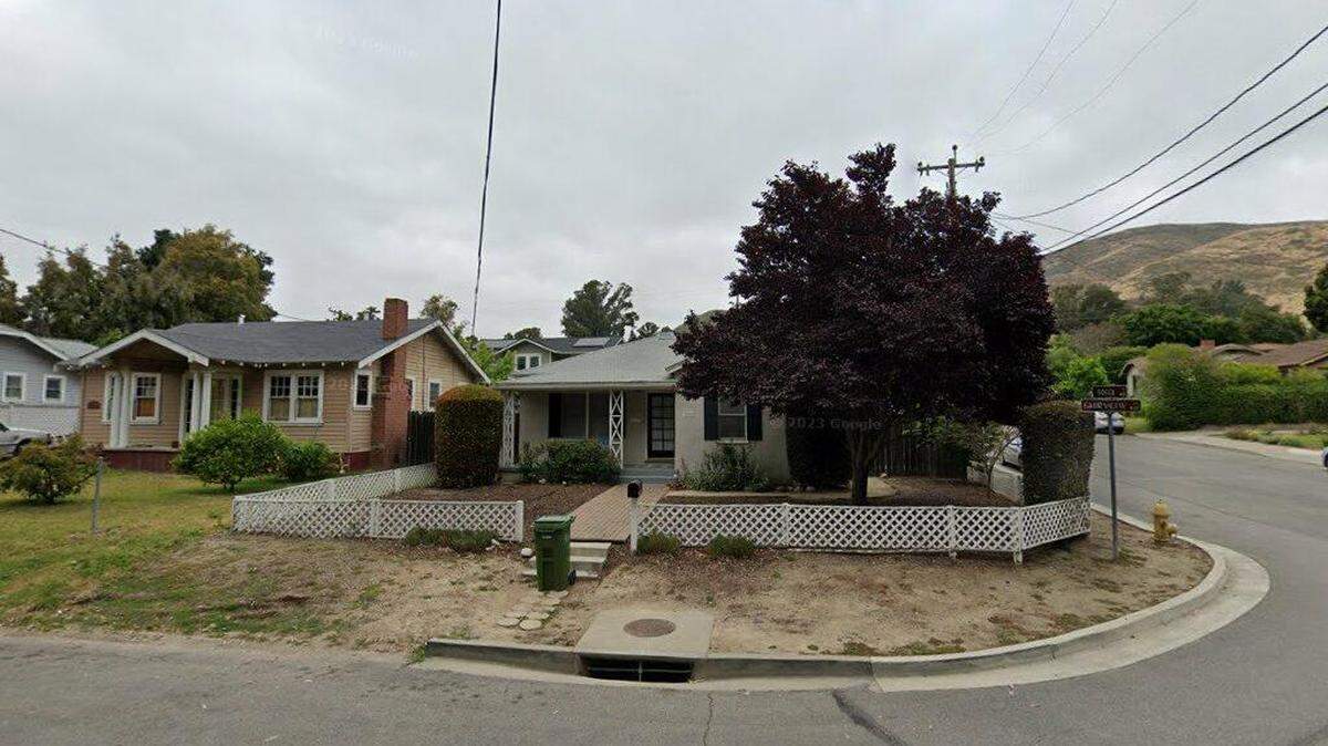 House on 1600 block of Fairview Street