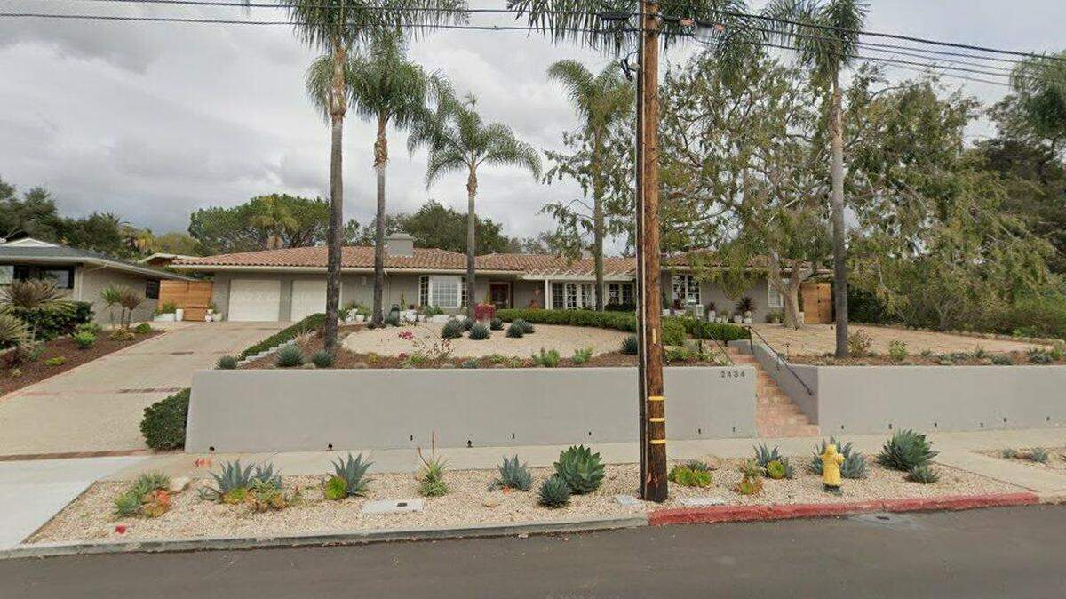 House on 2400 block of Santa Barbara Street