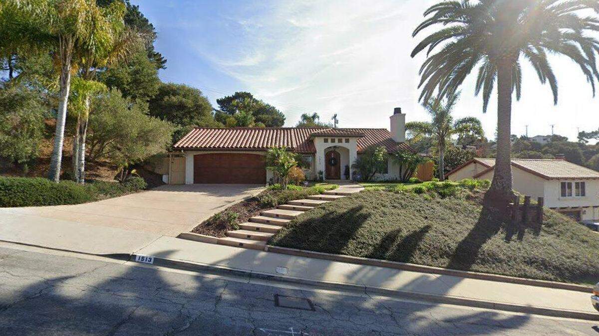 House on 1500 block of Portesuello Avenue