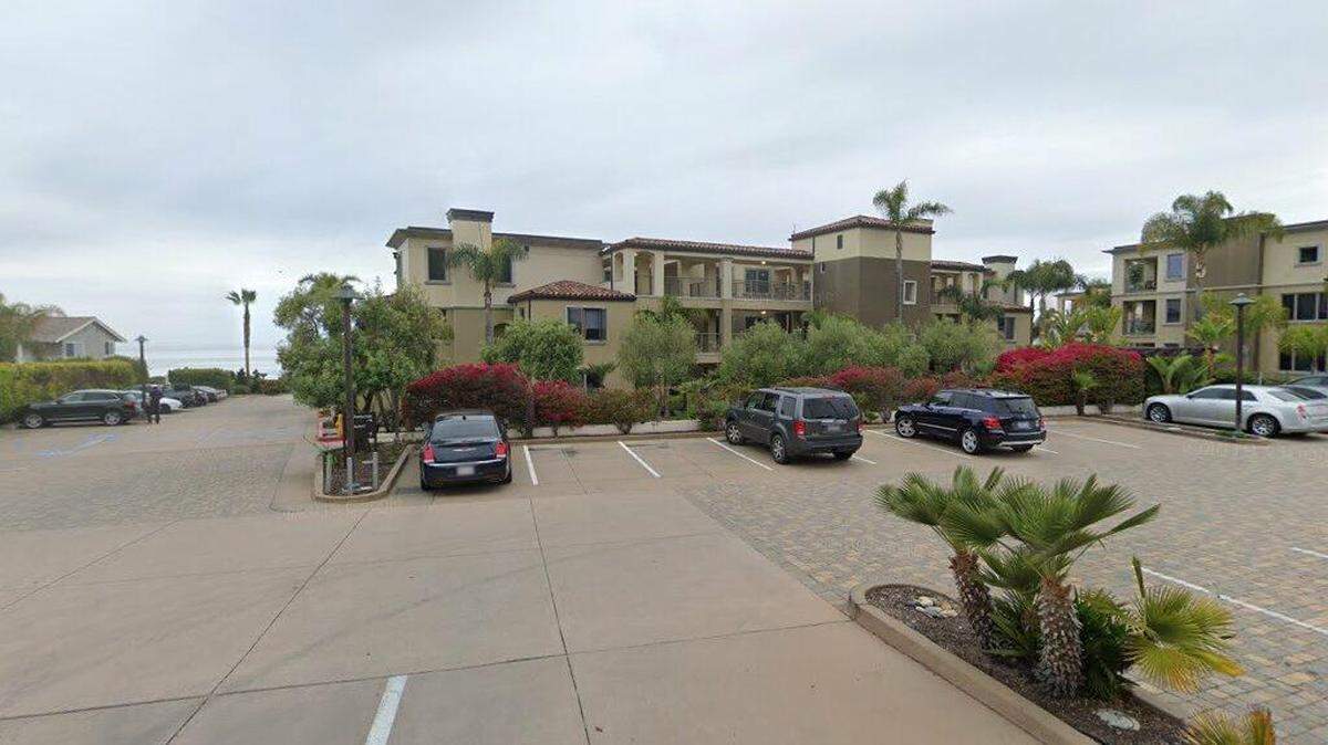 Apartment building on 2700 block of Shell Beach Road