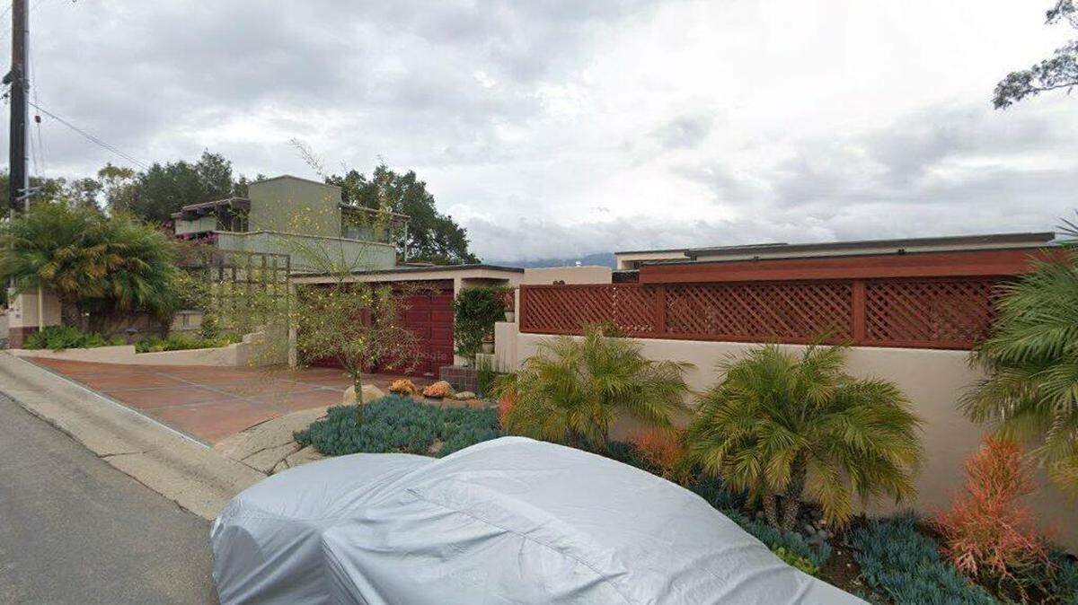 House on 1400 block of La Cima Road