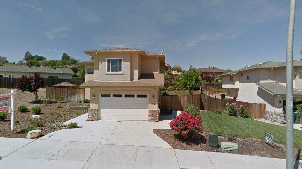 House on 1700 block of Arciero Way