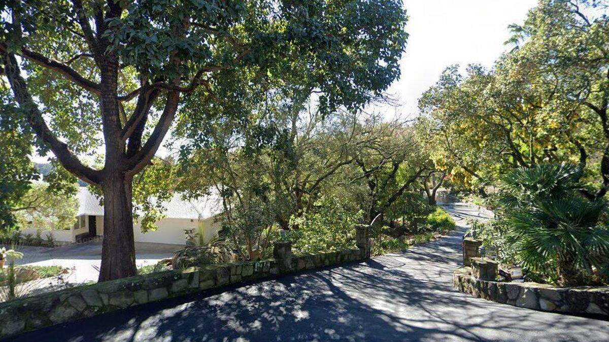 House on 1600 block of Las Canoas Road