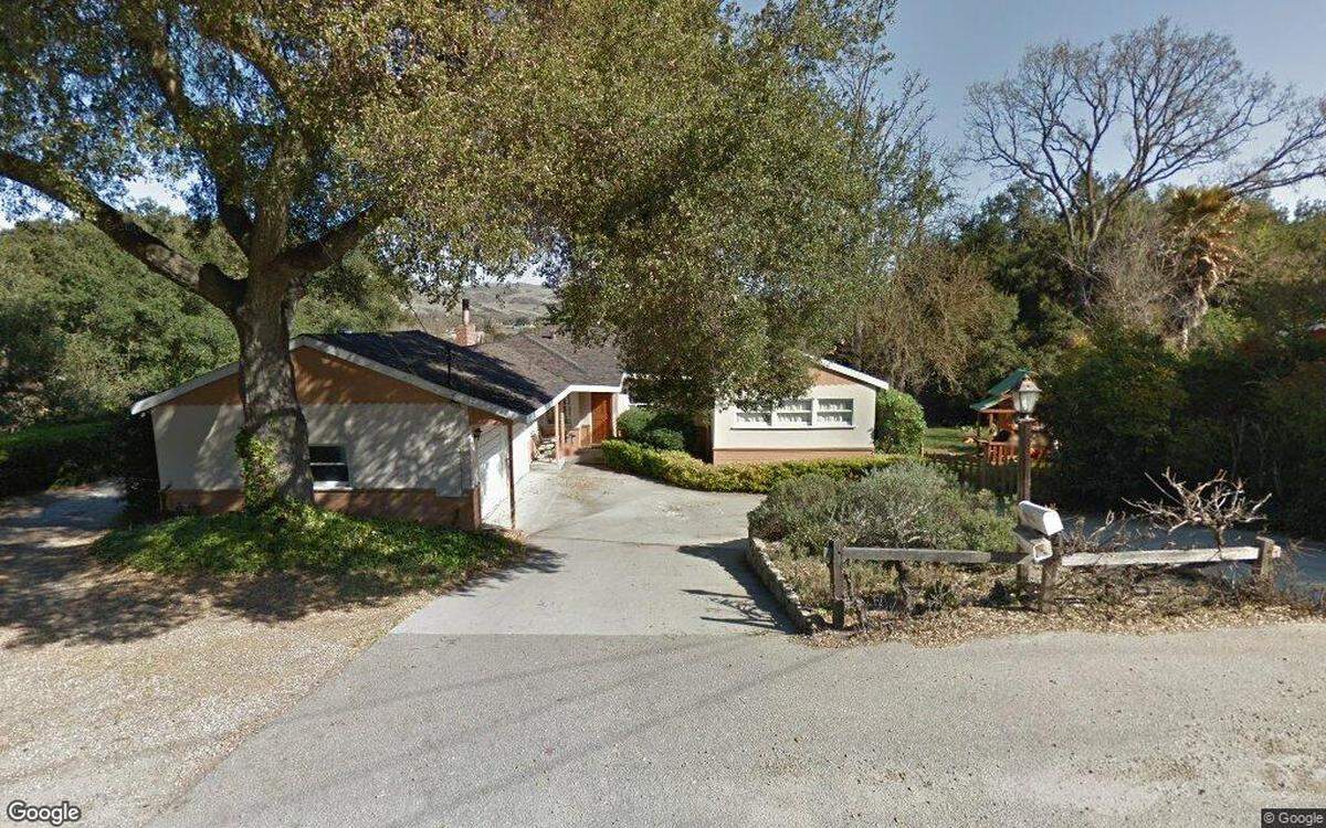 House on 7500 block of Santa Lucia Road