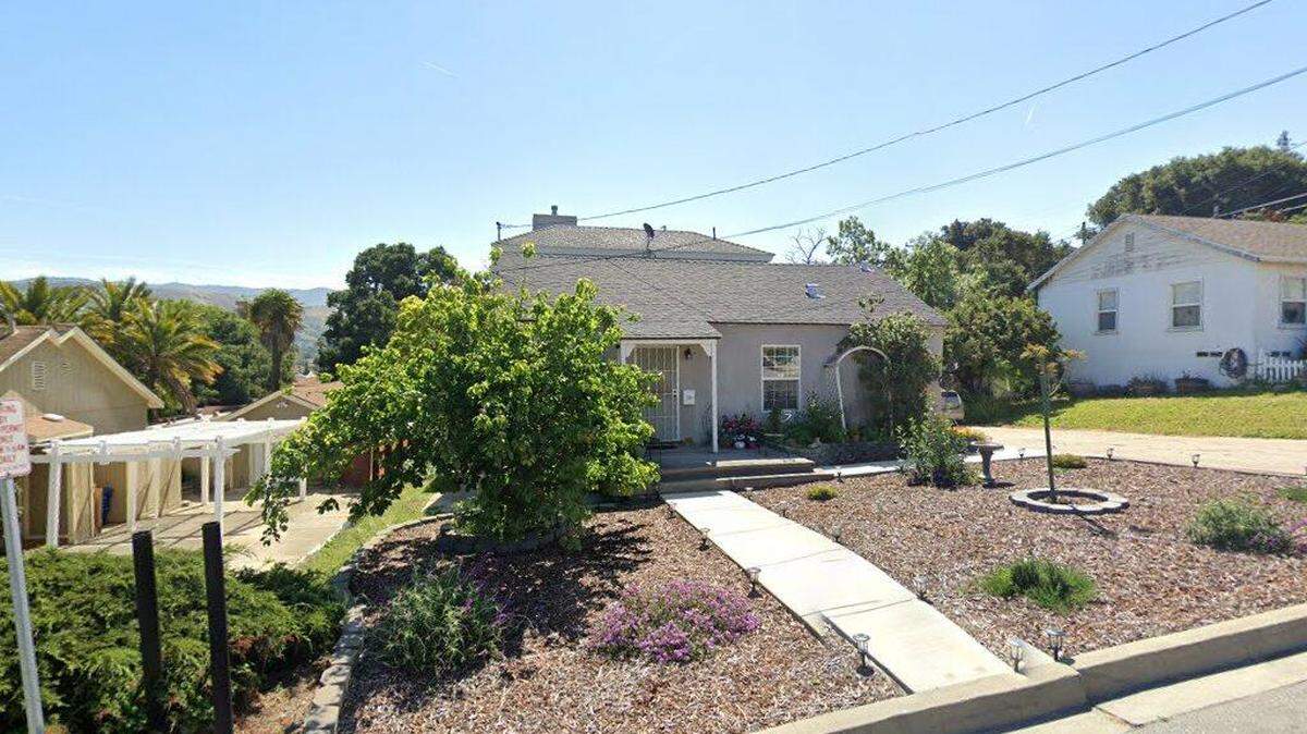House on first block of South Tassajara Drive
