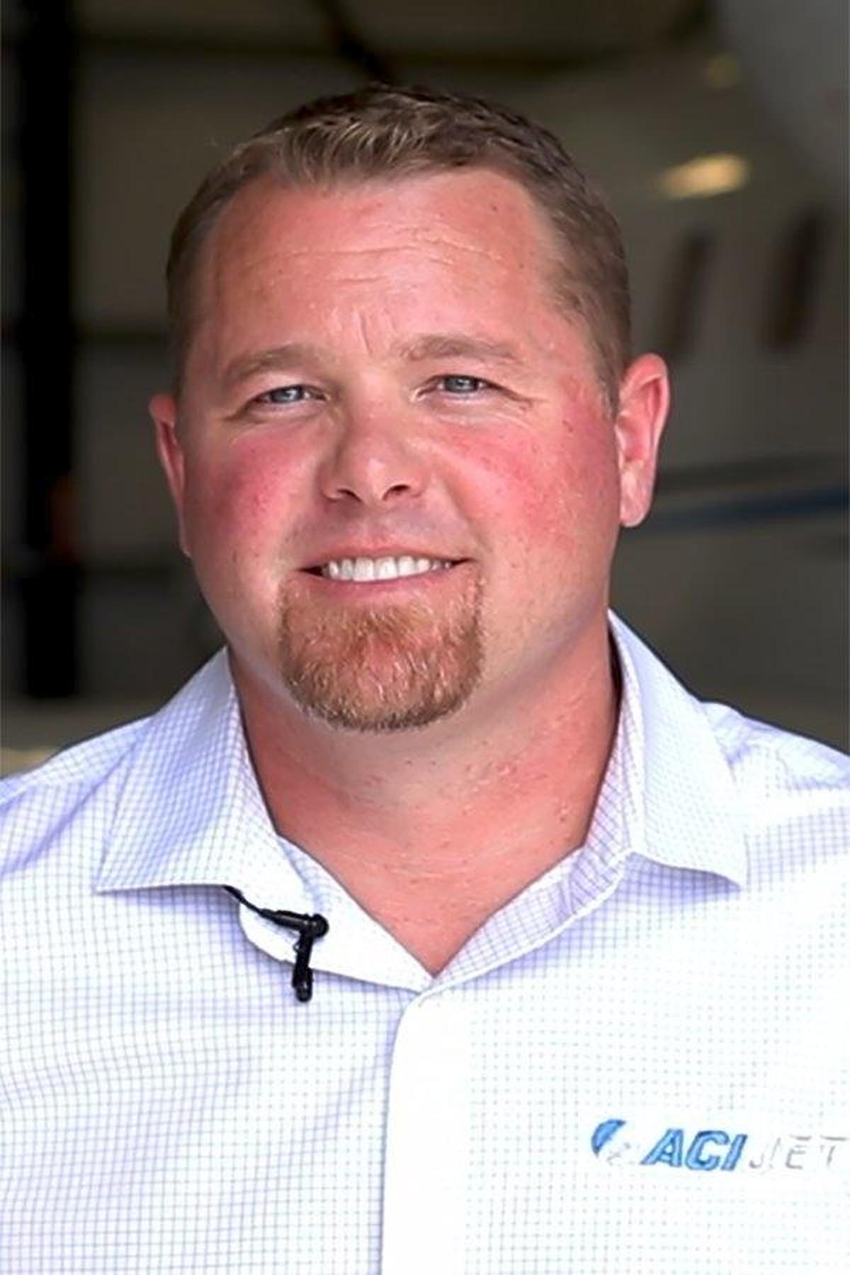 Dave Jensen, senior vide president maintenance for ACI Jet headquartered in SLO. The business has been authorized to service Bombardier company aircraft, which is a major boon to its business -- helping ACI grow by 30 percent and hire 15 new employees. San Luis Obispo County Regional Airport is the home of the California business.