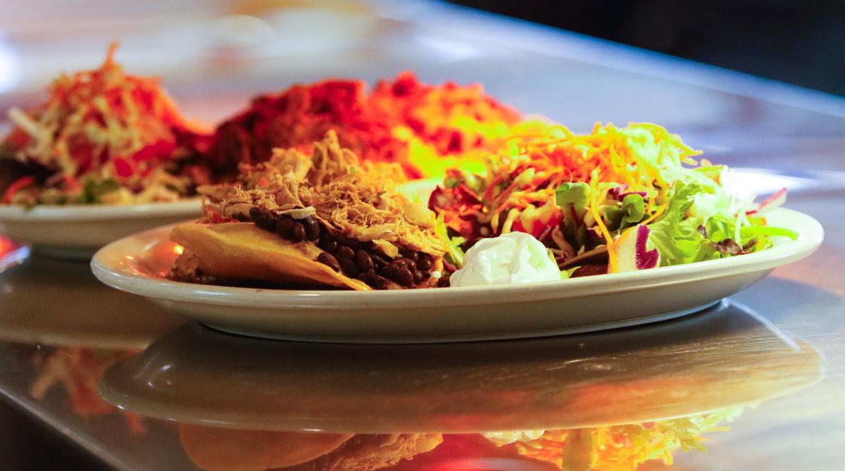 Taco Temple serves up big portions of California fusion food.