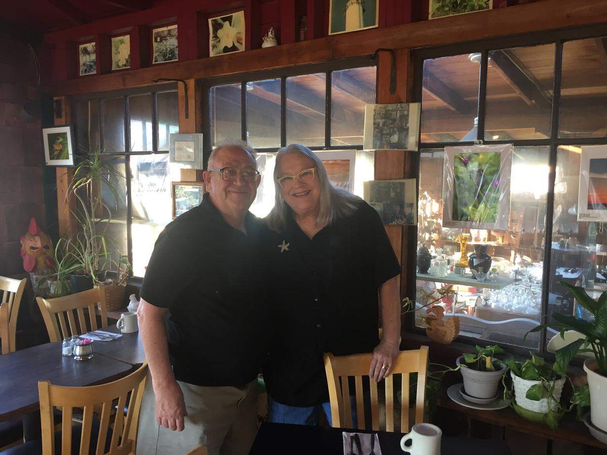 Jeff and Marlene Richardson, owners of the Sculptured Egg, are planning to retire after 43 years.