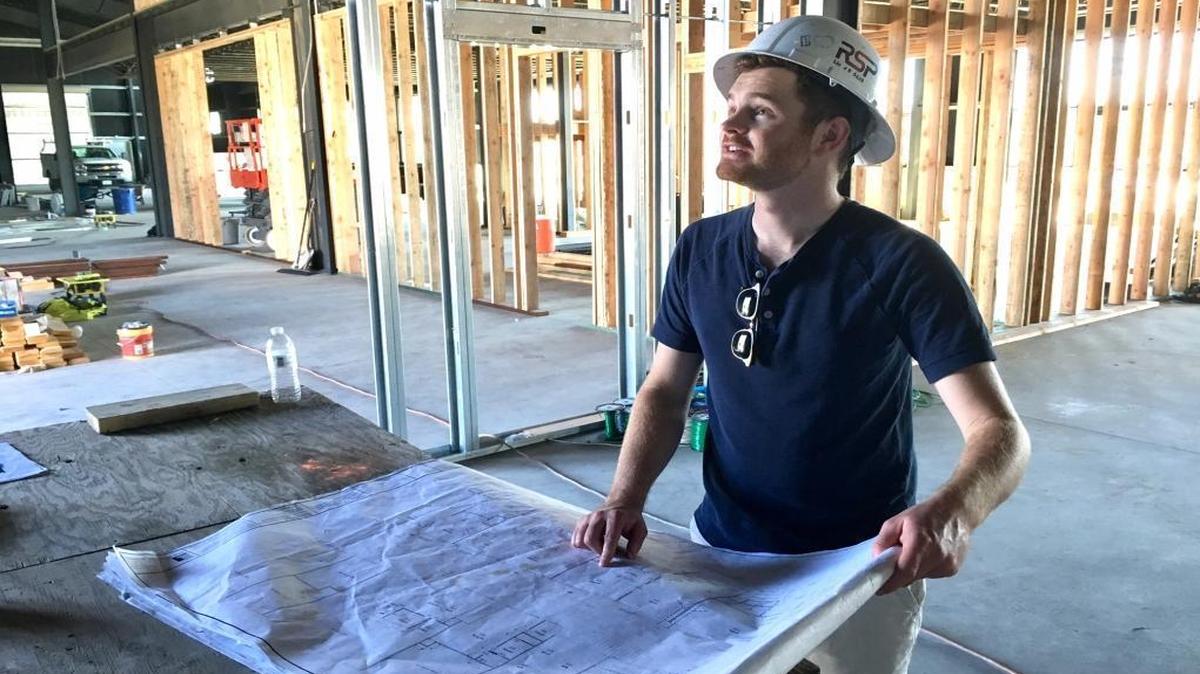 Aaron Bergh is founder of Calwise, which plans to open a new distillery, tasting space and upstairs specialty bar in April in a 6,000-square-foot space in Tin County.