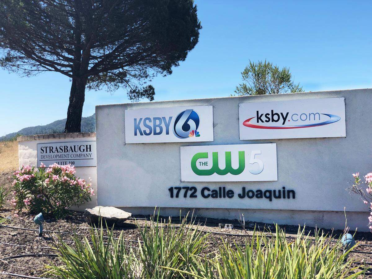KSBY, the local NBC affiliate serving San Luis Obispo and Santa Barbara counties, is up for sale by its parent company.