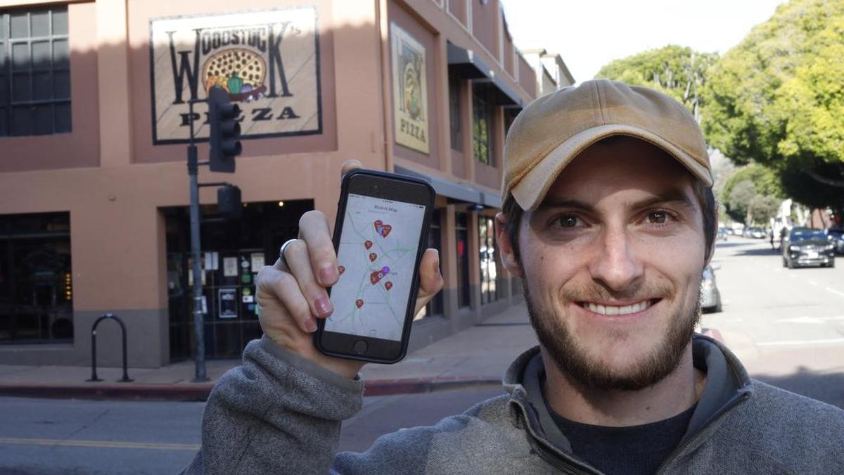 Cal Poly graduate Brett Foreman founded a new app called Kick-it Points that rewards users for doing activities with deals to local businesses.