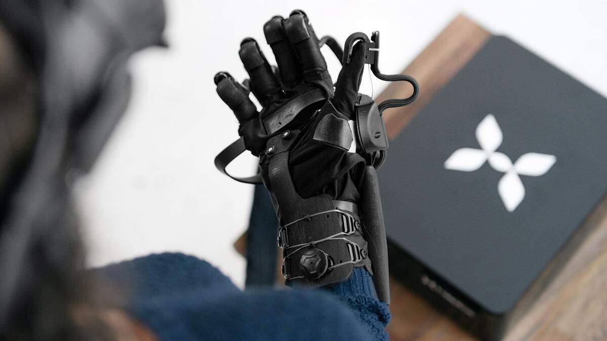 HaptX Gloves, created by San Luis Obispo tech startup HaptX, seek to make touch a part of the virtual reality experience.