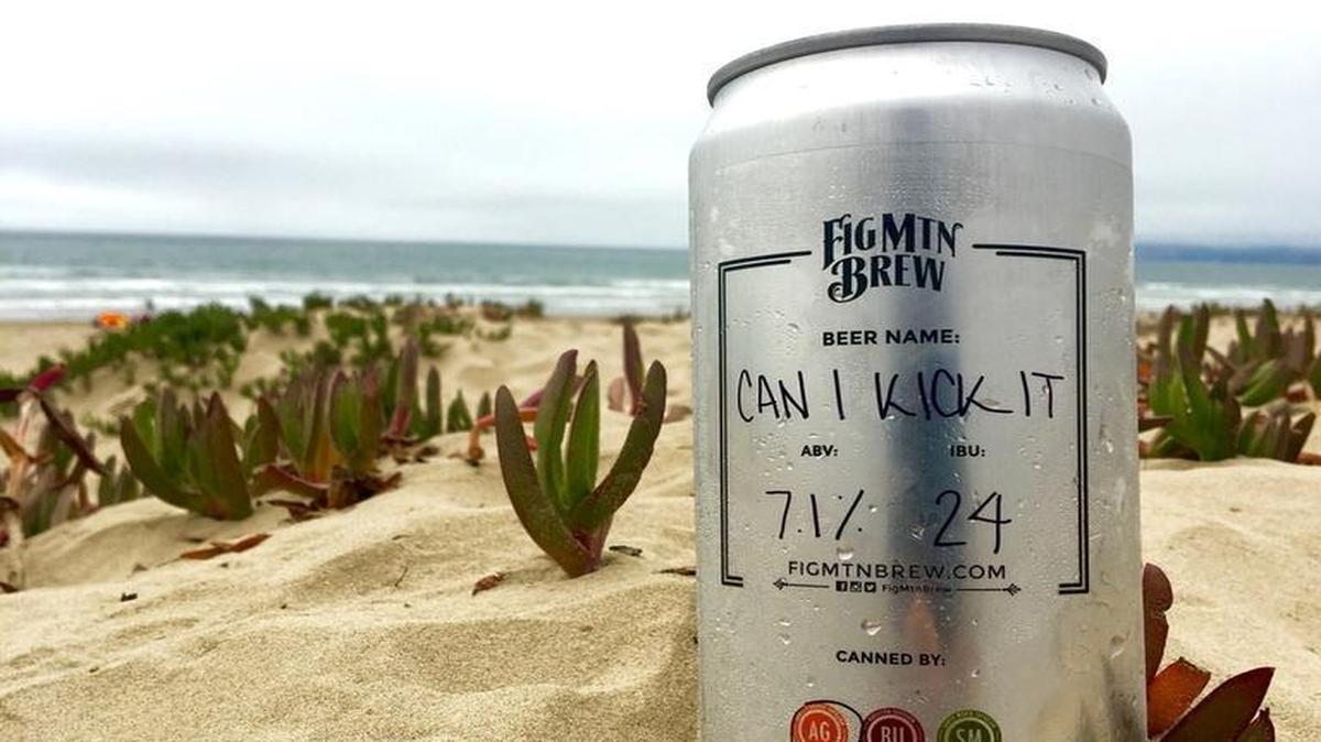 Figueroa Mountain Brewing Co.’s Arroyo Grande taproom is offering beer to go in 32-ounce cans called crowlers.