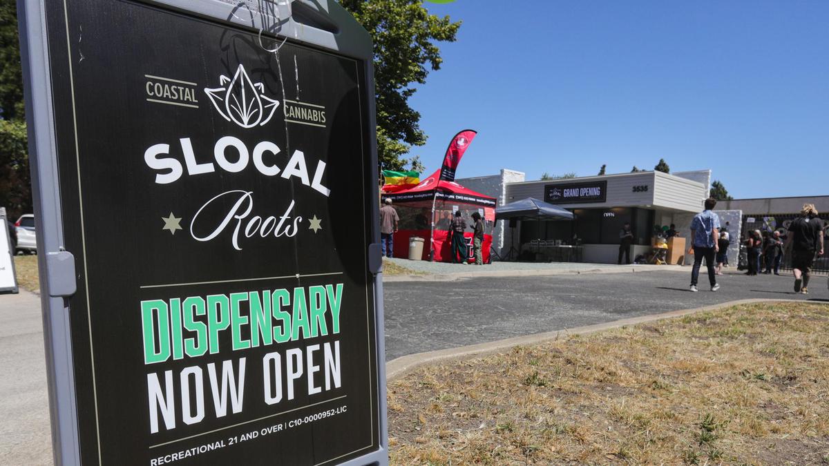 The SLOCal Roots cannabis dispenssary opened on April 20, 2022 —&nbsp;4/20 — on South Higuera Street in San Luis Obispo.