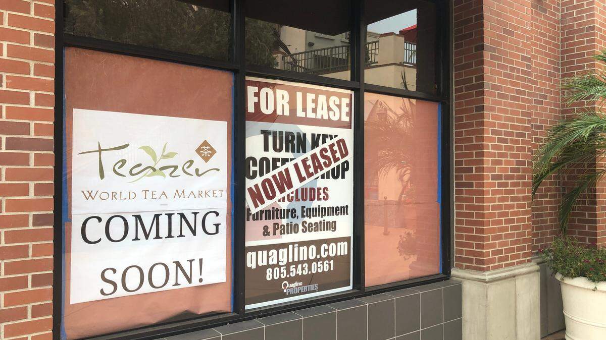 A sign in late August announced the new Teazer World Tea Market at the former Peet’s coffee shop location in downtown SLO. It’s one of several Fresno-based businesses that are opening locations on the central coast.